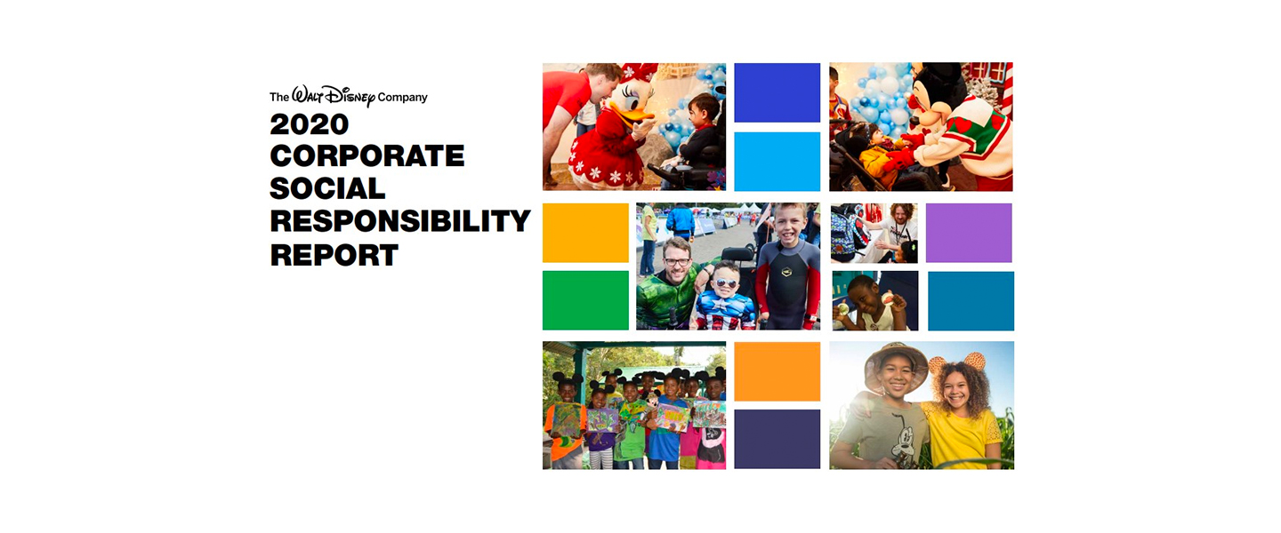 Disney Releases 2020 Corporate Social Responsibility Report