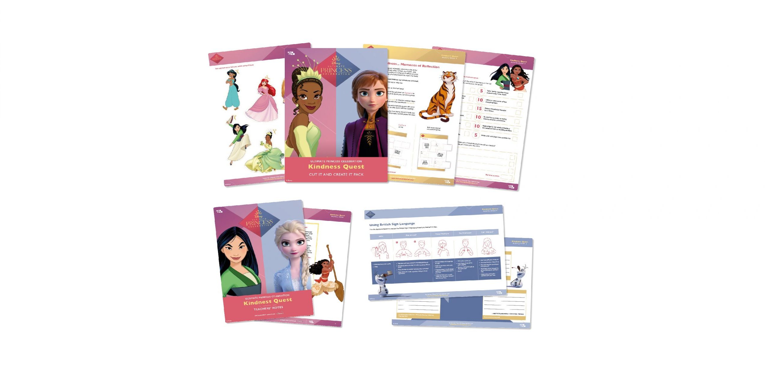Into Film and Disney UK launch Ultimate Princess Celebration: Kindness Quest learning resource to promote kindness and bravery