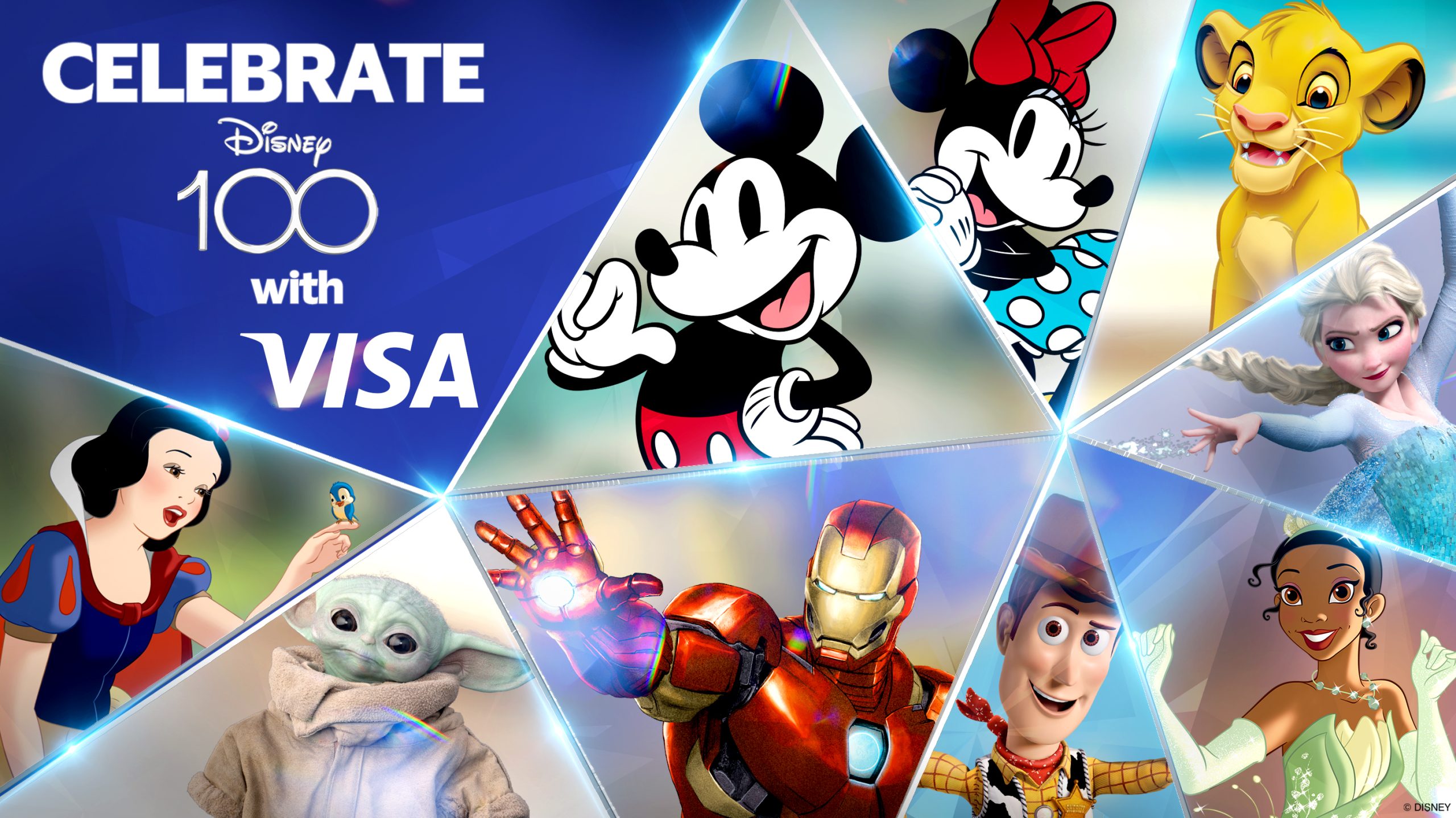 Disney and Visa join forces to celebrate Disney’s 100th anniversary across Europe, the Middle East and Africa