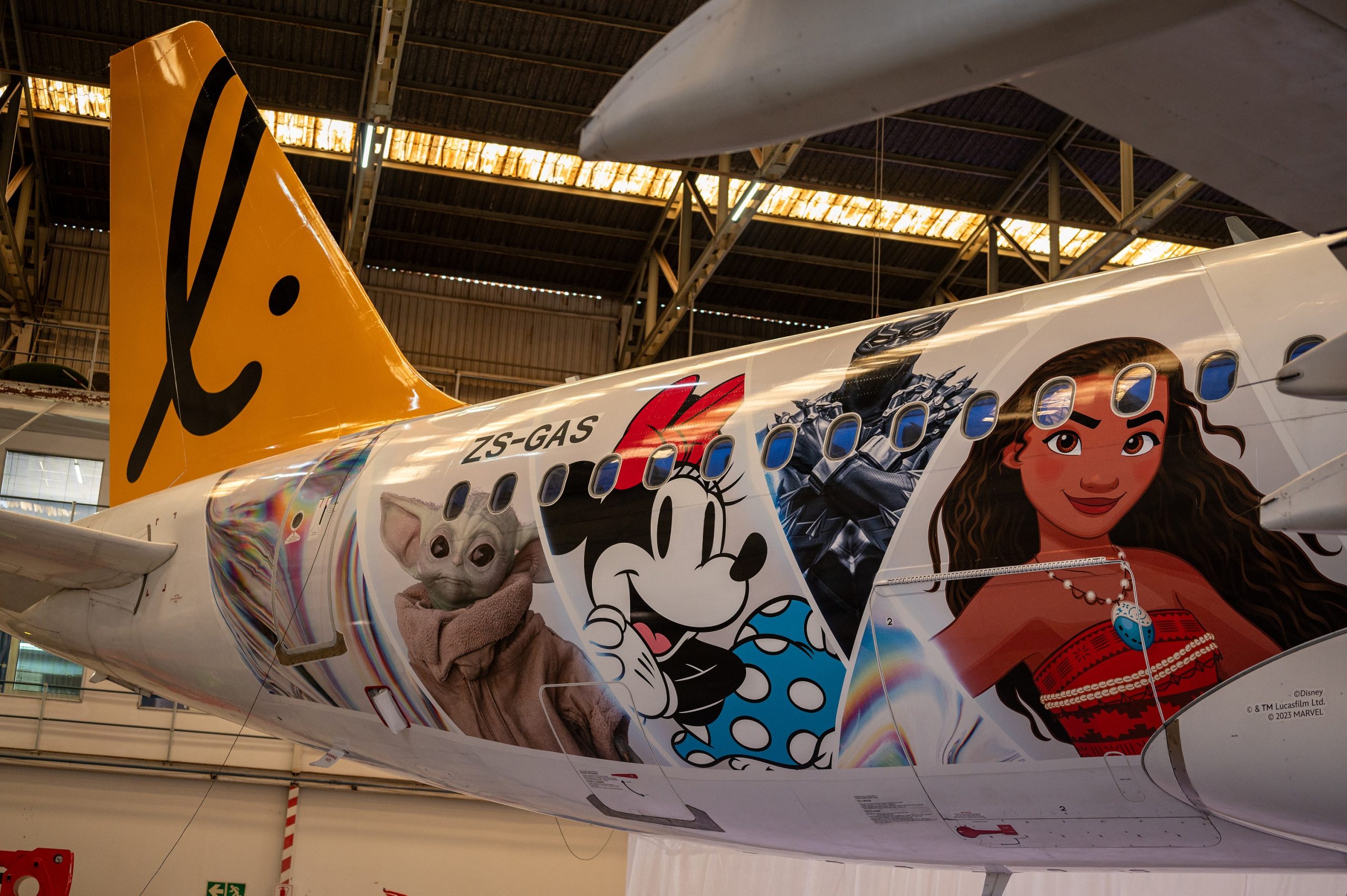 Disney Africa and LIFT Unveil Plane Livery This Holiday Season