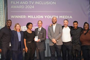 Million Youth Media wins The Duke of Edinburgh Film & TV Inclusion Award 2024 at PGGB Talent Showcase in association with Walt Disney Studios 