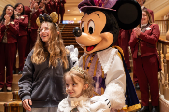 Disney and Make-A-Wish® Welcome First-ever Disneyland Hotel Guest at Disneyland® Paris 