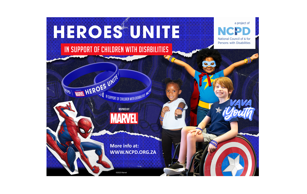 NCPD And Marvel Join Forces To Celebrate South African Children And Youth With Disabilities Through “Heroes Unite” Program