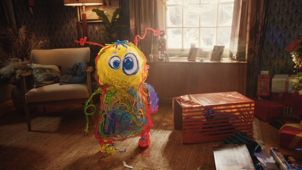Still from Disney Holiday Ad