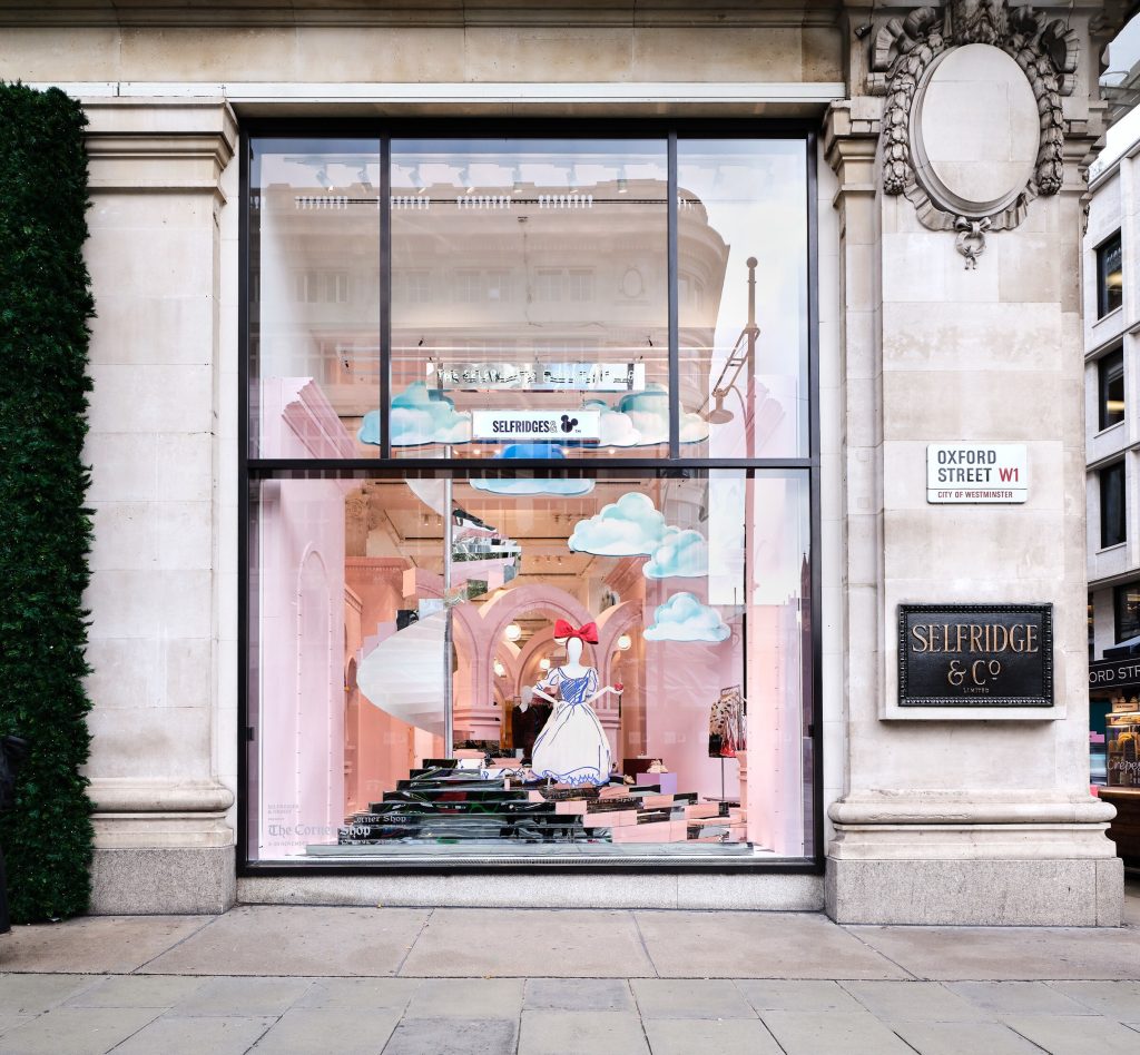 Selfridges x Disney window display