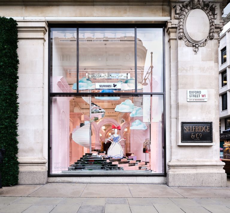 Selfridges x Disney window display