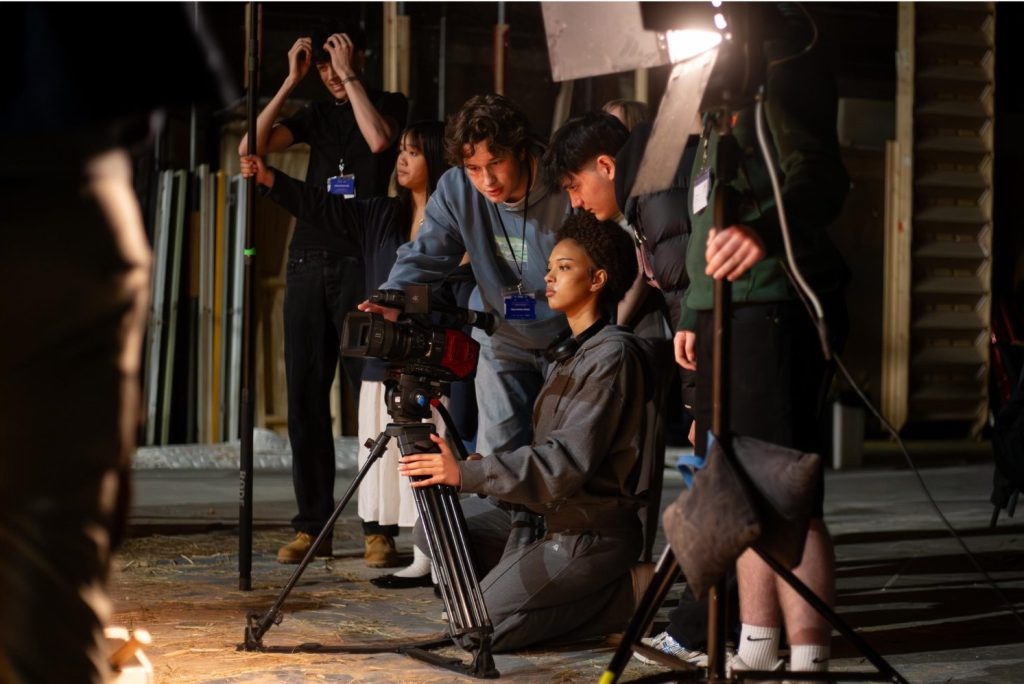 Young filmmakers from the NFTS