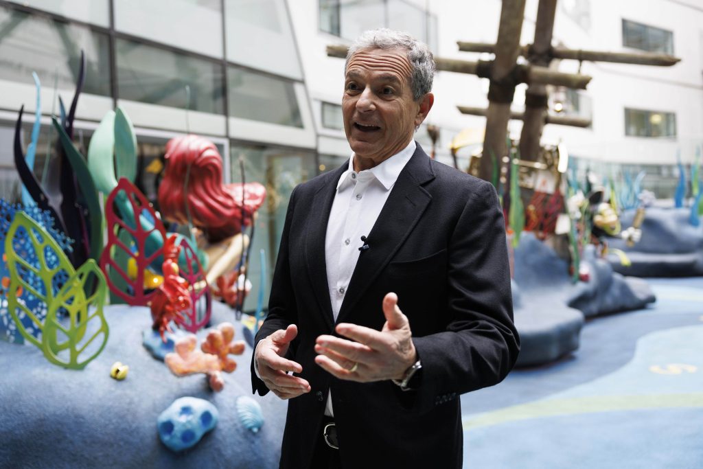 Bob Iger at Great Ormond St Hospital